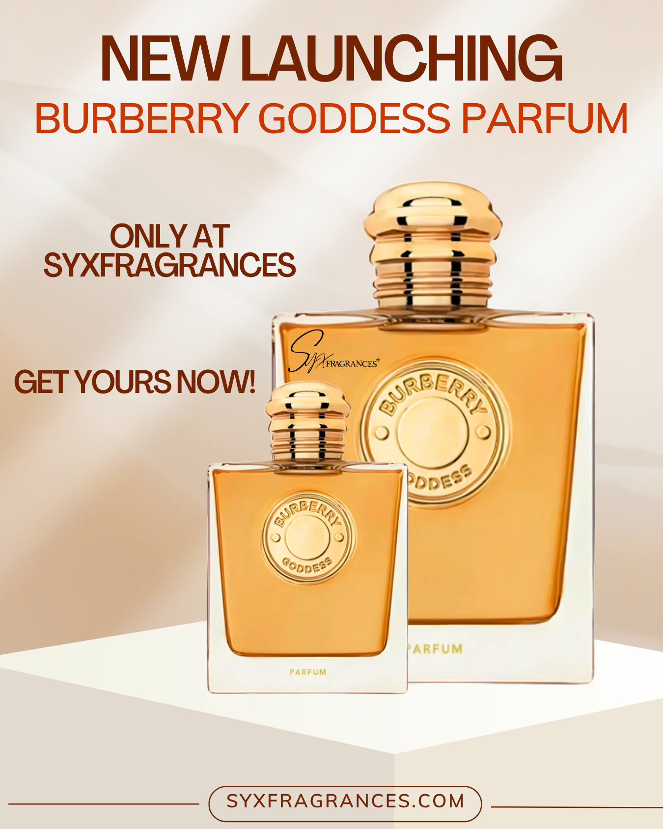Goddess Parfum By Burberry 3.4oz