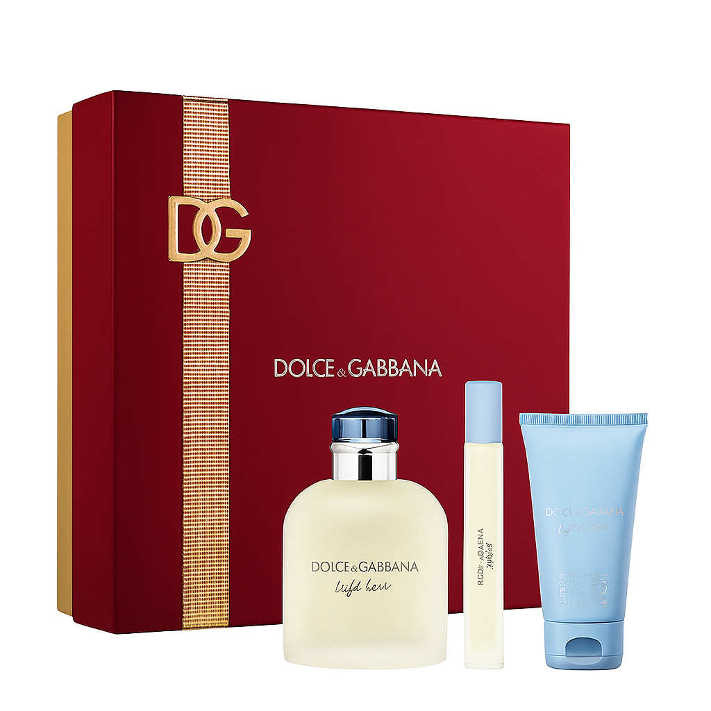 Light Blue by Dolce & Gabbana 4.2 EDT + Shower Gel + 10 ML