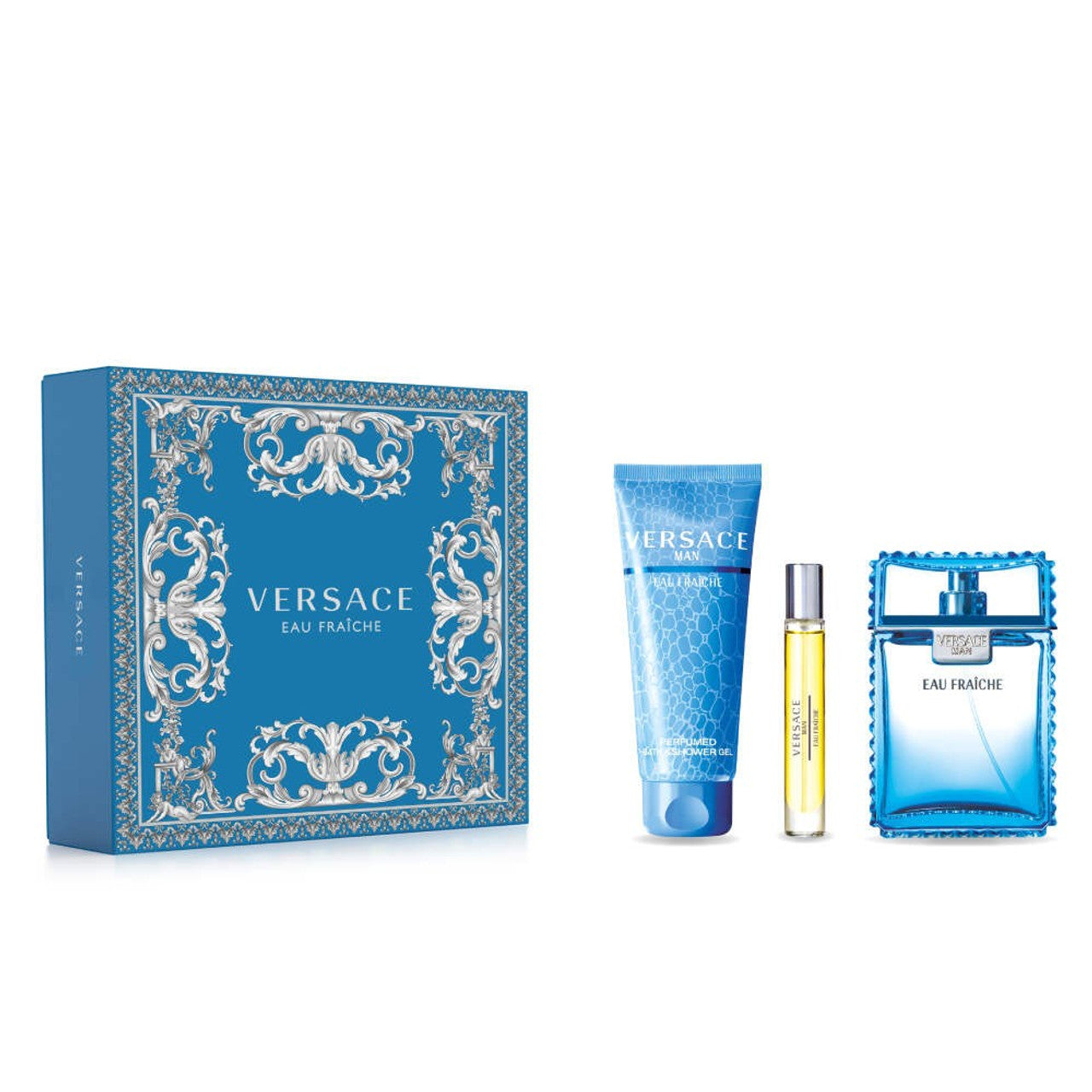 Sold Out Versace Man Eau Fraiche 3 Piece Gift Set