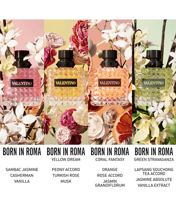 Donna Born In Roma Yellow Dream By Valentino 3.4 EDP (Tester)