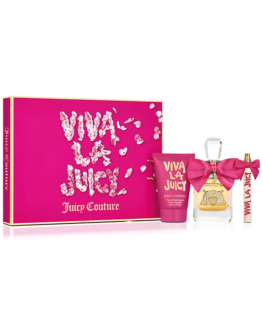 Viva la Juicy by Juicy Couture 3.4 EDP + 4.2 Body Lotion + Mini
