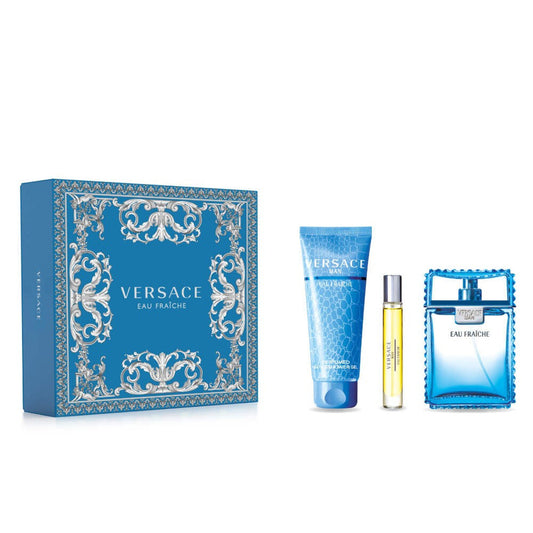 Sold Out Versace Man Eau Fraiche 3 Piece Gift Set