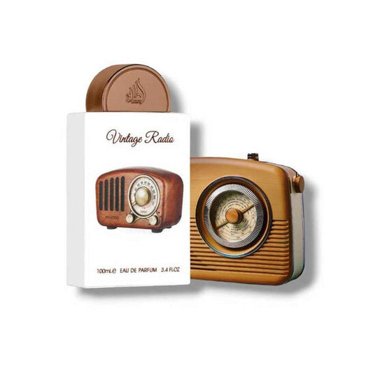 Vintage Radio EDP Spray 3.4 oz Fragrances By Lataffa